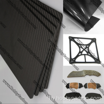 RC Drone Hobby Parts Carbon Glass Sheet